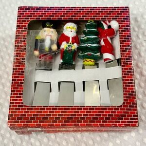 2-Sets/Set of 4 Garden Ridge Christmas Stainless Steel Spreaders both NEW Sealed